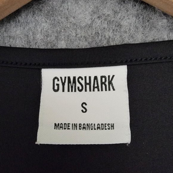 Gymshark Tank Top Womens S Black Racerback Training Vest Stretch Logo Gym - Picture 5 of 10